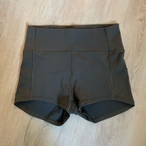Lululemon olive green shorts